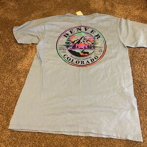 Denver Colorado Light Blue T-Shirt